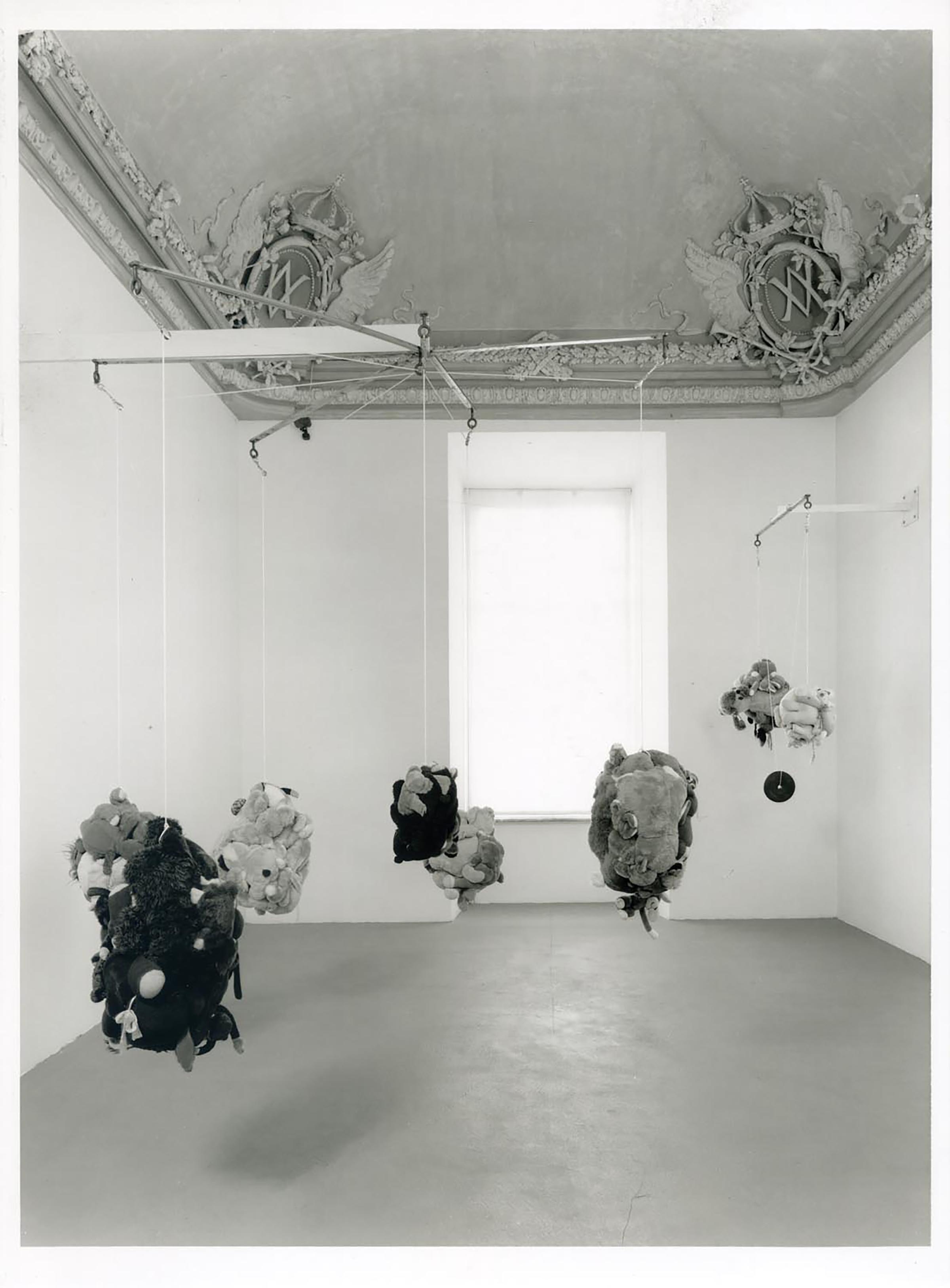 Mike Kelley, Brown Star, 1991; Pink on Gray, 1991